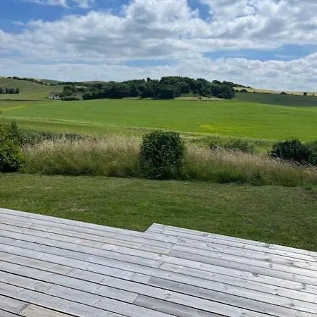 Summer House With Panoramic Views Of Aarhus Bay * Knebel