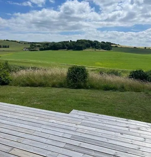 Summer House With Panoramic Views Of Aarhus Bay * Knebel